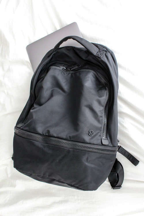city adventurer backpack lululemon review