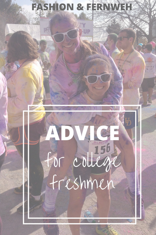Advice for College Freshmen