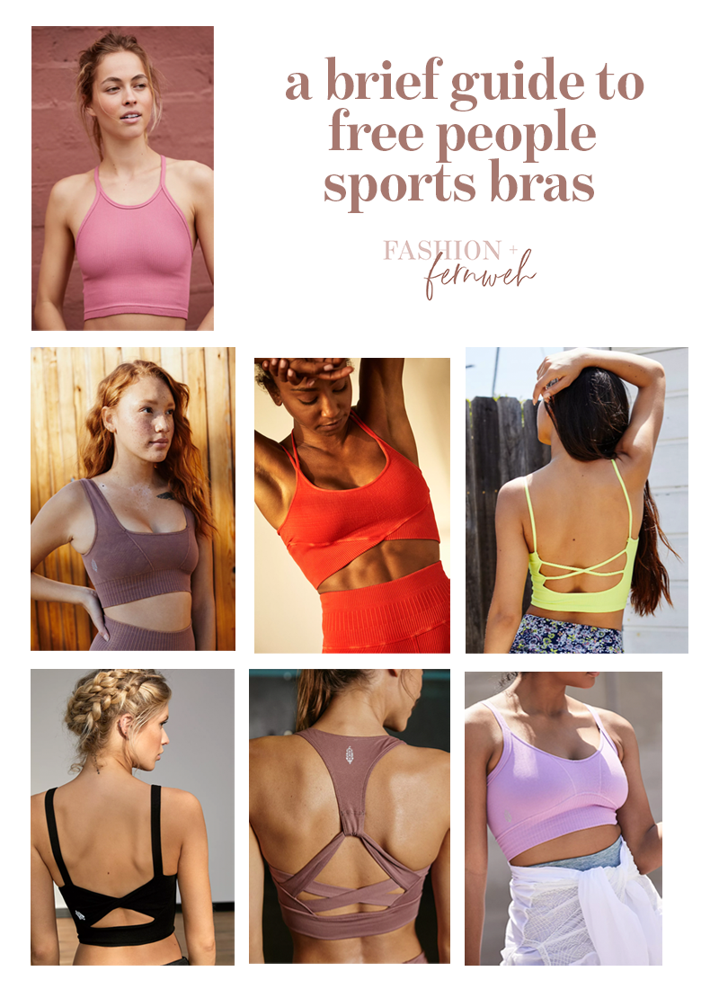 A Brief Guide to Free People Sports Bras
